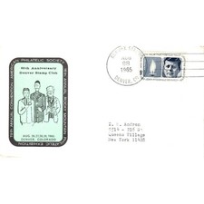 1965 American Philatelic Society Rocky Mountain Convention Cachet Cover H5-2 picture