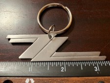 ZZ TOP Key Chain Metal Pewter Durable Rock Texas 3.25 inches Wide picture