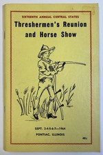 1964 Threshermen’s Reunion and Horse Show Souvenir Booklet, Jacobson Grain Co. picture