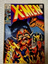 The X-Men #51 (Marvel Comics December 1968) VG+ picture