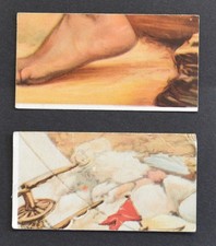 1931 Wills's Boyhood of Raleigh (Sectional) Cigarette Cards x 2 - No's. 12 & 24 picture