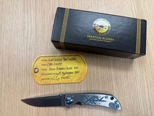 Spartan Blades Harsey 3.25 Trail Walker Titanium CPM S45VN Steel Pocket Knife picture