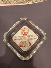 RARE vintage FIRST NATIONAL BANK Ashtray - Aberdeen, Maryland - Darlington picture