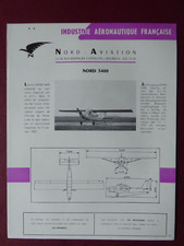 DOCUMENT USIAS NORD AVIATION AVION NORD 3400 ALAT picture