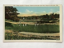 Vtg Postcard Green & Fairway Geneva-on-the-Lake Golf Club Geneva-on-the-Lake, OH picture