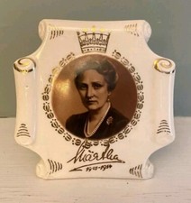 Princess Martha of Norway Ceramic Pocture With Stand 1 Plate Figgjo Flint 1954 picture