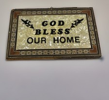 Vintage “God Bless Our Home