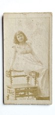 Olive White N245 [WTI-2114] Kinney Actresses, 1888-90, 5th back variation, VG-Ex picture