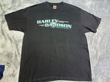 Harley-Davidson Chicago IL Est. 1916 Graphic T-Shirt Black Men’s XL-A24 picture