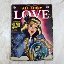 All Story Love 1948 March Romance Pulp Fiction Crystal Ball Doris Knight TJ1 picture