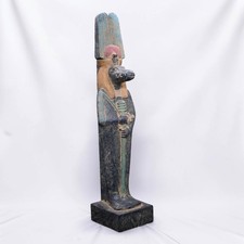 Ancient Egyptian Statue Sobek God Crocodile Mythology Rare Antique Pharaonic BC picture