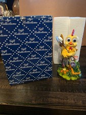 Lareaux Casinelli Gardening Rooster Chicken Shovel Figurine picture