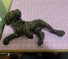 VERY RARE - Goebel Black Labrador West Germany Porcelain Sculpture  30 038 12 picture