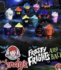 2026 Wendy’s Frosty Frights PART Ill Set Of 4 With VARIANTS EQUALS 8 {NEW/OPEN} picture
