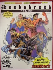 BACKSTREET BOYS PROJECT MENACE DEATH QUEEN 1 COMIC STAN LEE NICK CARTER 2000 NM picture