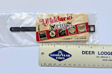 Vintage NOS D'Addario Guitar Case Luggage Tag - VERY RAE 1980s picture