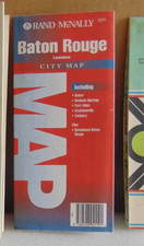 1992 Rand McNally Street Map of Baton Rouge, Louisiana picture
