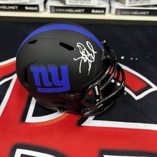 Leonard Marshall New York Giants Autographed  Eclipse Mini Helmet Signed Steiner picture
