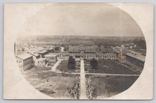 Real Photo Postcard RPPC Chicago Municipal Tuberculosis Sanitarium Rare Aerial picture