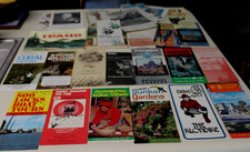 Large Lot Vintage Travel Brochures Vacation Attractions picture