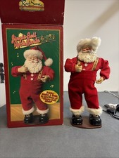 Jingle Bell Rock Santa 1st Edition Animated Musical Dancing Santa Claus 1998 picture
