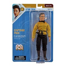 Mego Star Trek Discovery Captain Pike 8-Inch Action Figure - Mint Condition picture