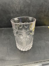 Beautiful Antique EAPG Purple Tinted Juice Glass GA40 picture