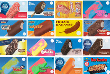 Lot of 16 Mixed Novelty Ice Cream Bar Stickers, Ice Cream Truck Decal 8