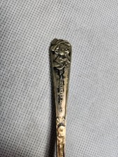 Vintage Pinocchio and Donkey Duchess Silver Plate Spoon Childs picture