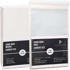 1000 Comic Book Bags & Boards for Current/Modern Premium Resealable Bags picture
