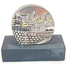 BEAUTIFUL VTG H KARSHI JERUSALEM STERLING SILVER 925 JUDAISM SCULPTURE c1995 vg picture
