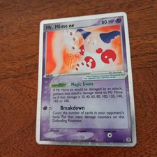 Pokemon Mr. Mime Ex Fireered Leaf Green 2004 111/112 EX/PL picture