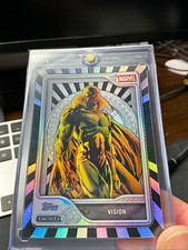 2026 Topps Mint Marvel VISION #60 Black Foil 04/10 SSP Silver Tier picture