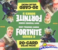 2021 Panini FORTNITE Series 3 HUGE JUMBO FAT Box-12 Factory Sealed Pack-240 Card picture