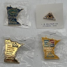 Telephone Pioneers of America Lapel Pin Minnesota Chapter 18 NEW picture