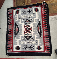 Two Grey Hills Navajo Rug.  36