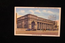 VTG LINEN POSTCARD 