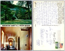 Burlington County NJ Prison Museum Postcard picture