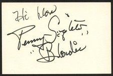 Penny Singleton d2003 signed autograph 4x6 Cut Actress Blondie Bumstead ' picture