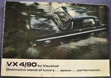 1967 Vauxhall VX 4/90 Catalog Sales Brochure Sedan Saloon Original 67 picture