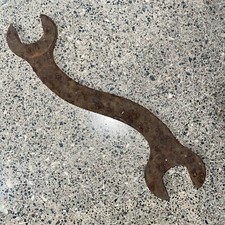 Vintage Curved S-Handle Open End Wrench USA Drop Forged picture