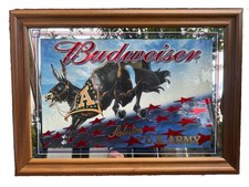 Vtg Budweiser Beer “Salutes The US Army