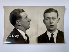 1920s St Louis Arrest Mugshot Original Con Man Card Shark picture