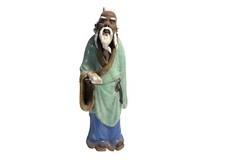 Vintage Asian Chinese Ceramic Mud man Figurine picture