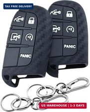 2Pcs 5 Buttons Silicone Smart Key Fob for 2025 2024 2023 2022 Ram ProMaster 1500 picture