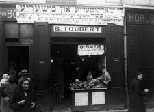 Around 1931 This Jewish Butcher'S Shop Paris B Toubert Is Offe- 1931 Old Photo picture