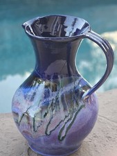 Vintage 2000 Orcas Island Pottery Pitcher Evan Blackwell & Syd Exton Signed picture