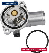 Aluminum Engine Coolant Thermostat Housing Assembly Compatible with 2011-2022 Do picture