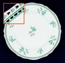 Spode Darlington Green  Dinner Plate 678167 picture
