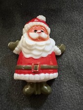 Hallmark Christmas Santa Lapel Pin Holiday Brooch Vintage Collectible picture
